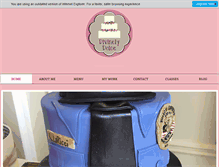 Tablet Screenshot of divinelydolce.com